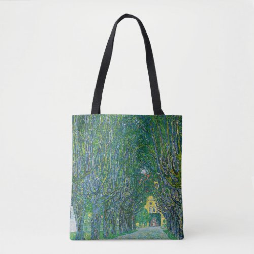 Gustav Klimt _ Avenue in the Park Schloss Kammer Tote Bag