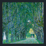 Gustav Klimt - Avenue to the Kammer Castle Poster<br><div class="desc">Date: 1912 | Avenue to the Kammer Castle - Gustav Klimt (Austrian,  1862-1918).</div>