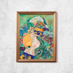 Gustav Klimt Baby Cradle 1978 Old Famous Painting  Poster<br><div class="desc">Poster of Gustav Klimt,  baby cradle,  1978. Old famous painting. CCO license,  public domain art. Frame not included.</div>