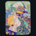 Gustav Klimt - Baby / Cradle Baby Blanket<br><div class="desc">Baby / Cradle - Gustav Klimt,  Oil on Canvas,  1917-1918</div>