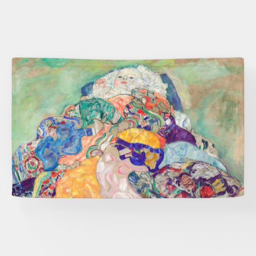 Gustav Klimt _ Baby  Cradle Banner