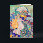 Gustav Klimt - Baby / Cradle Card<br><div class="desc">Baby / Cradle - Gustav Klimt,  Oil on Canvas,  1917-1918</div>