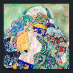 Gustav Klimt, Baby Cradle, Fine Art Poster<br><div class="desc">Gustav Klimt,  Baby Cradle
Z423170

Gustav Klimt (July 14,  1862 – February 6,  1918) was an Austrian symbolist painter and one of the most prominent members of the Vienna Secession movement.

Public domain,  no known rights restrictions.</div>