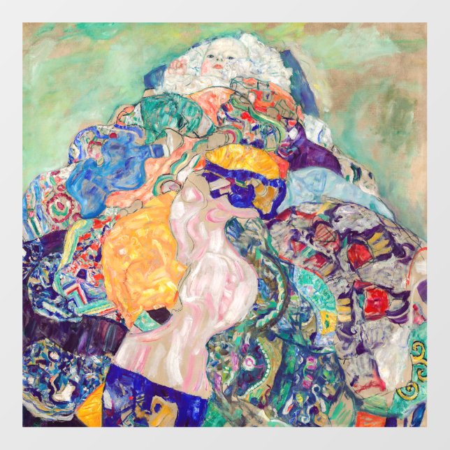 Gustav Klimt - Baby / Cradle Floor Decals (Front)