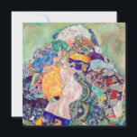 Gustav Klimt - Baby / Cradle Invitation<br><div class="desc">Baby / Cradle - Gustav Klimt,  Oil on Canvas,  1917-1918</div>