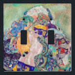 Gustav Klimt - Baby / Cradle Light Switch Cover<br><div class="desc">Baby / Cradle - Gustav Klimt,  Oil on Canvas,  1917-1918</div>