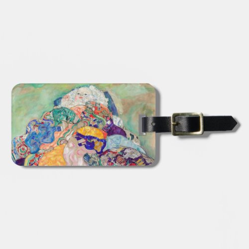 Gustav Klimt _ Baby  Cradle Luggage Tag