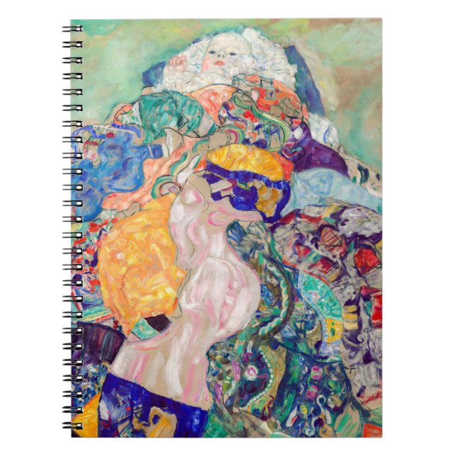 Gustav Klimt - Baby / Cradle Notebook (Front)