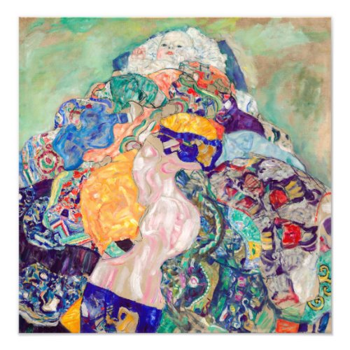 Gustav Klimt _ Baby  Cradle Photo Print