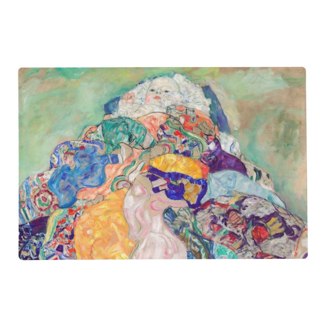 Gustav Klimt - Baby / Cradle Placemat (Front)