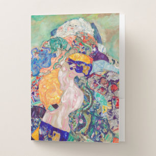Gustav Klimt - Baby / Cradle Pocket Folder