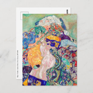 Gustav Klimt - Baby / Cradle Postcard