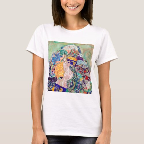 Gustav Klimt _ Baby  Cradle T_Shirt