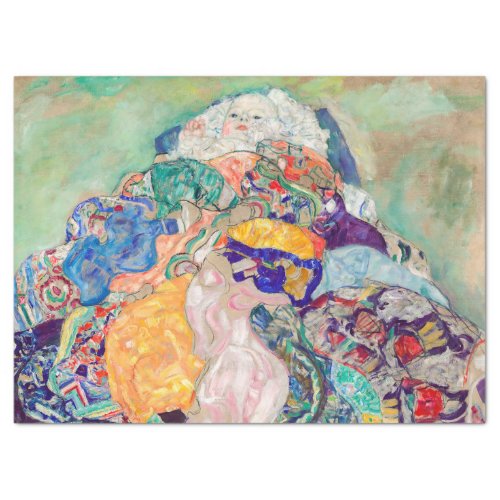 Gustav Klimt _ Baby  Cradle Tissue Paper