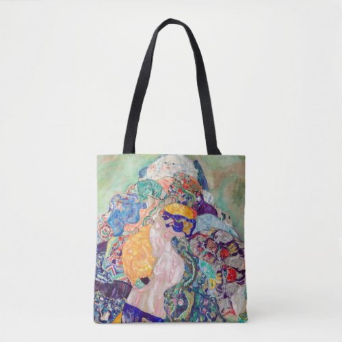 Gustav Klimt _ Baby  Cradle Tote Bag
