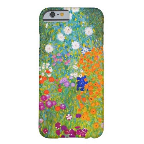 Gustav Klimt Bauerngarten Flower Garden Fine Art Barely There iPhone 6 Case