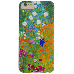 Gustav Klimt Bauerngarten Flower Garden Fine Art Barely There iPhone 6 Plus Case