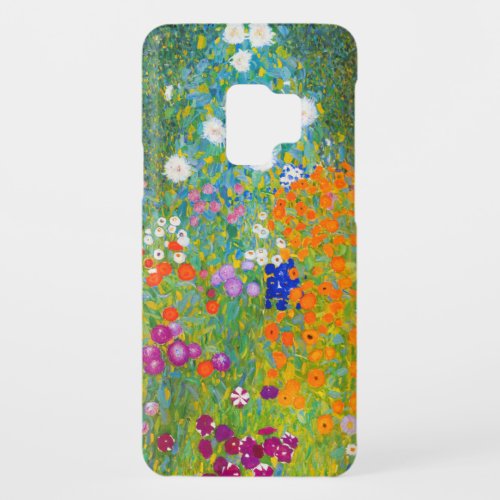Gustav Klimt Bauerngarten Flower Garden Fine Art Case_Mate Samsung Galaxy S9 Case