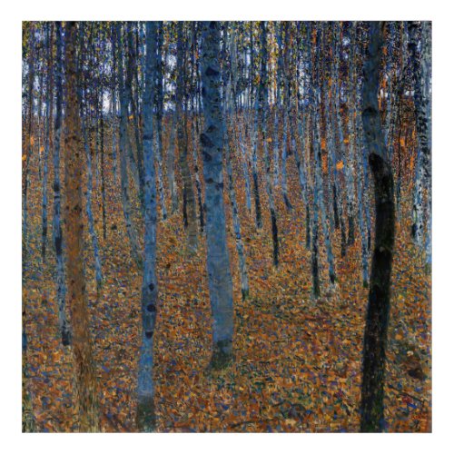 Gustav Klimt _ Beech Grove I Acrylic Print