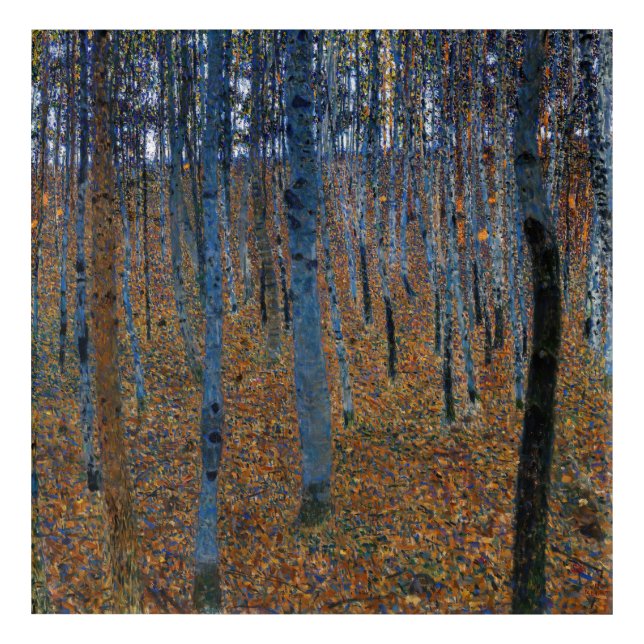 Gustav Klimt - Beech Grove I Acrylic Print (Front)