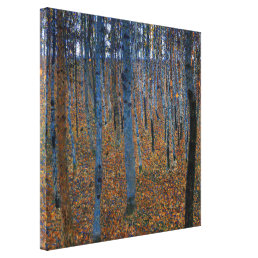 Gustav Klimt - Beech Grove I Canvas Print