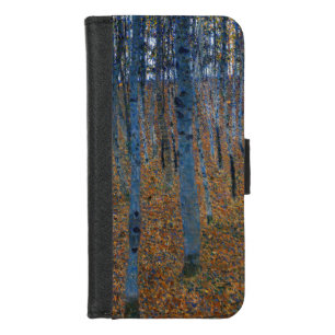 Gustav Klimt - Beech Grove I iPhone 8/7 Wallet Case