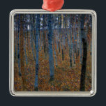 Gustav Klimt - Beech Grove I Metal Ornament<br><div class="desc">Beech Grove I - Gustav Klimt,  Oil on Canvas,  1902</div>