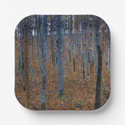 Gustav Klimt _ Beech Grove I Paper Plates