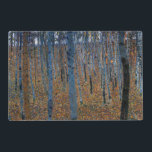Gustav Klimt - Beech Grove I Placemat<br><div class="desc">Beech Grove I - Gustav Klimt,  Oil on Canvas,  1902</div>