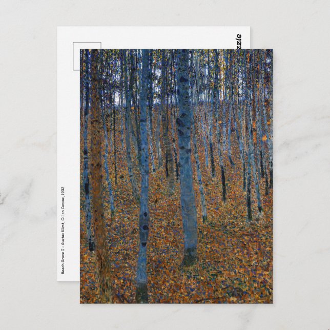 Gustav Klimt - Beech Grove I Postcard (Front/Back)