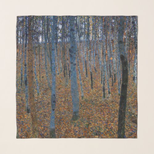 Gustav Klimt _ Beech Grove I Scarf