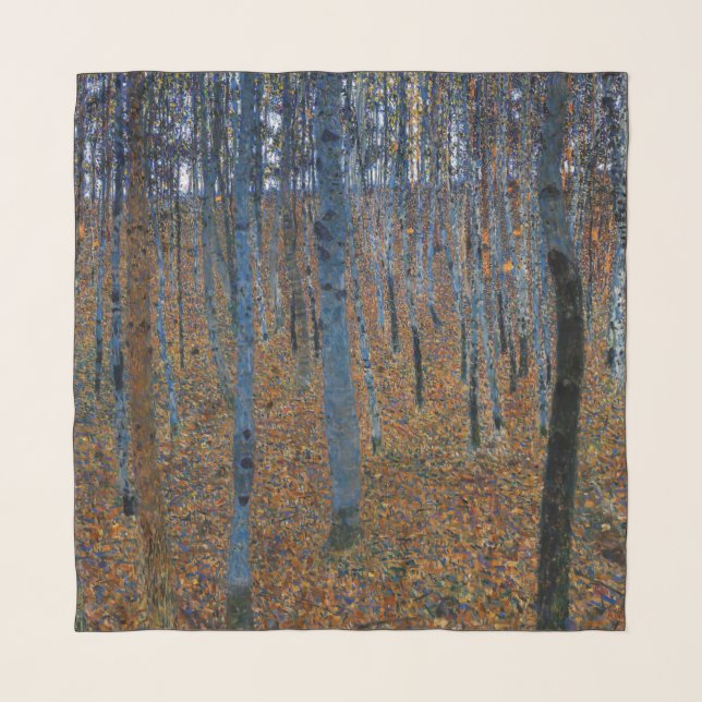Gustav Klimt - Beech Grove I Scarf (Front)