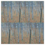 Gustav Klimt Beech Tree Forest Grove Fabric