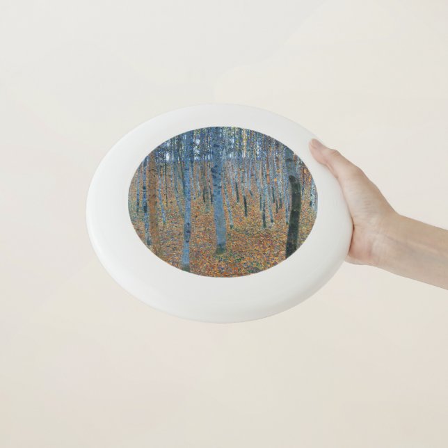 Gustav Klimt Beech Tree Forest Grove Wham-O Frisbee (In Hand)