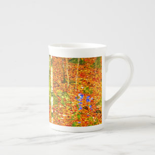 Gustav Klimt Birch Trees Bone China Mug