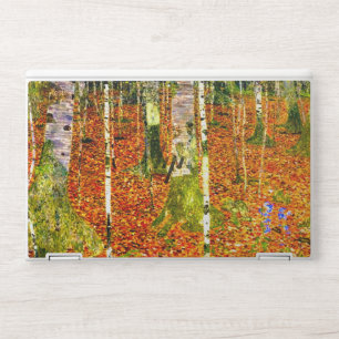 Gustav Klimt Birch Trees HP Laptop Skin