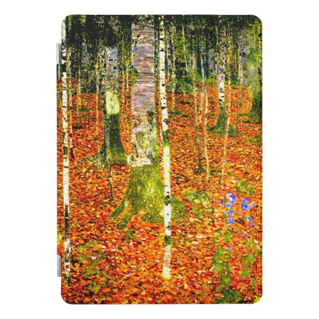 Gustav Klimt Birch Trees iPad Pro Cover (Front)