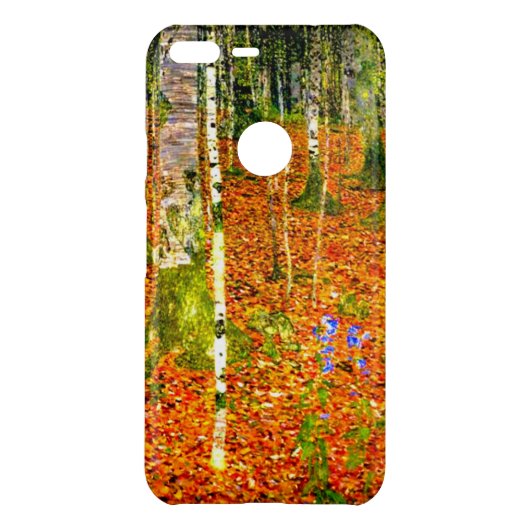 Gustav Klimt Birch Trees Uncommon Google Pixel XL Case (Back)