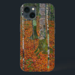 Gustav Klimt - Birch Wood iPhone 13 Case<br><div class="desc">Birch Wood - Gustav Klimt,  Oil on Canvas,  1903</div>