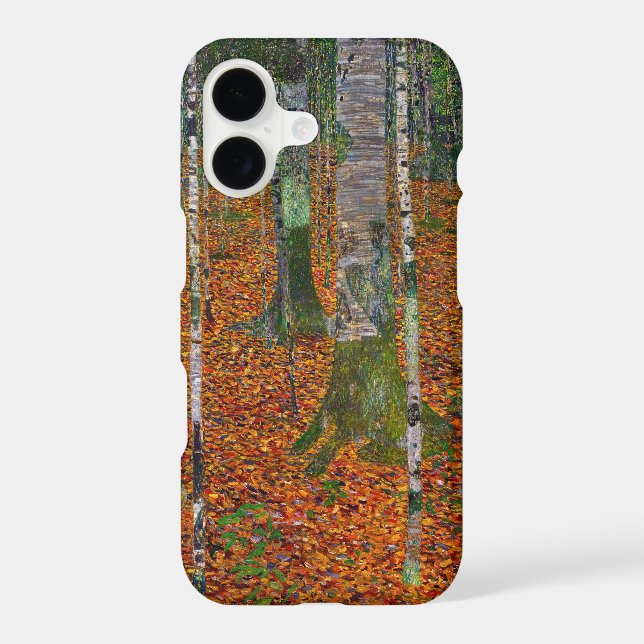 Gustav Klimt - Birch Wood Case-Mate iPhone Case (Back)