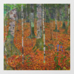 Gustav Klimt - Birch Wood Floor Decals<br><div class="desc">Birch Wood - Gustav Klimt,  Oil on Canvas,  1903</div>