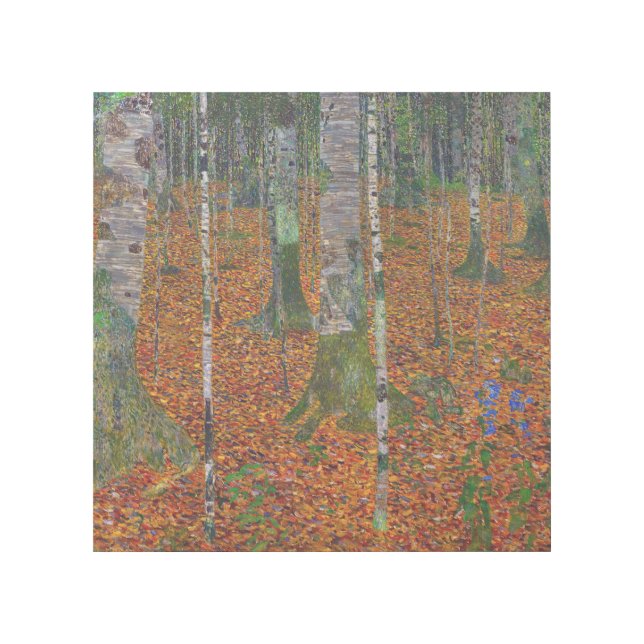 Gustav Klimt - Birch Wood Gallery Wrap (Front)