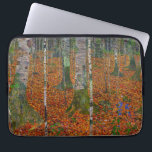 Gustav Klimt - Birch Wood Laptop Sleeve<br><div class="desc">Birch Wood - Gustav Klimt,  Oil on Canvas,  1903</div>