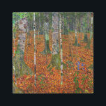 Gustav Klimt - Birch Wood Metal Print<br><div class="desc">Birch Wood - Gustav Klimt,  Oil on Canvas,  1903</div>