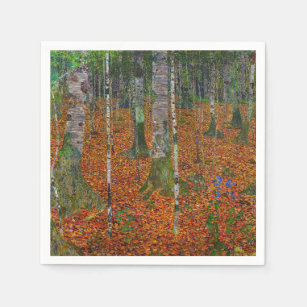 Gustav Klimt - Birch Wood Napkins