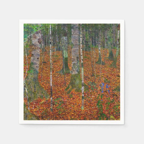 Gustav Klimt _ Birch Wood Napkins