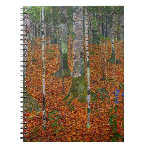 Gustav Klimt _ Birch Wood Notebook