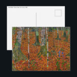 Gustav Klimt - Birch Wood Postcard<br><div class="desc">Birch Wood - Gustav Klimt,  Oil on Canvas,  1903</div>