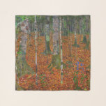 Gustav Klimt - Birch Wood Scarf<br><div class="desc">Birch Wood - Gustav Klimt,  Oil on Canvas,  1903</div>