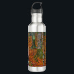Gustav Klimt - Birch Wood Stainless Steel Water Bottle<br><div class="desc">Birch Wood - Gustav Klimt,  Oil on Canvas,  1903</div>